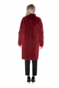 Женское пальто из текстиля с воротником 8011719-3