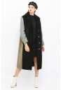 Женское пальто из текстиля с воротником 8011723-3