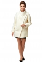 Женское пальто из текстиля с воротником 8011844