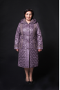 Женское пальто из текстиля с капюшоном 8011877