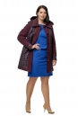 Женское пальто из текстиля с капюшоном 8011896