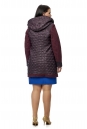 Женское пальто из текстиля с капюшоном 8011896-3