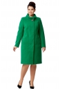 Женское пальто из текстиля с воротником 8012006