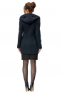 Женское пальто из текстиля с капюшоном 8012039-3