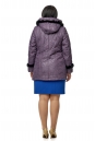 Куртка женская из текстиля с капюшоном, отделка кролик 8012664-3