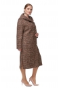 Женское пальто из текстиля с капюшоном 8012685-2