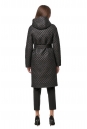 Женское пальто из текстиля с капюшоном 8013522-3