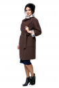 Женское пальто из текстиля с воротником 8015987-2