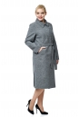 Женское пальто из текстиля с воротником 8016484