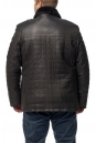 Мужская кожаная куртка из натуральной кожи с воротником, отделка овчина 8017304-3