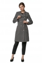 Женское пальто из текстиля с воротником 8017764-2