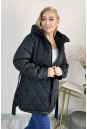 Куртка женская из текстиля с капюшоном 8024016-3