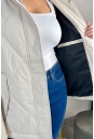 Куртка женская из текстиля с капюшоном 8024043-6