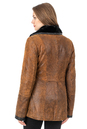 Женская кожаная куртка из натуральной кожи на меху с воротником 3600255-3