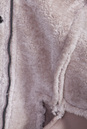 Дубленка женская из искусственной замши с капюшоном, отделка искусственный мех 3900016-3