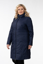 Женское пальто из текстиля с капюшоном 1001263