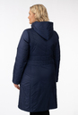 Женское пальто из текстиля с капюшоном 1001263-3