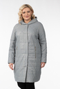 Женское пальто из текстиля с капюшоном 1001268