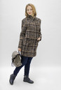 Женское пальто из текстиля с воротником 3000645-2