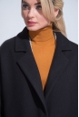 Женское пальто из текстиля с воротником 3000774-3