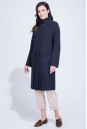 Женское пальто из текстиля с воротником 3000775
