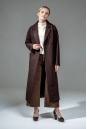Женское пальто из текстиля с воротником 3000887
