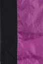 Пуховик женский из текстиля с капюшоном, отделка лиса 8001159-4