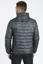 Мужская куртка из текстиля с капюшоном 1001000-4
