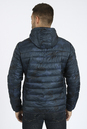 Мужская куртка из текстиля с капюшоном 1001001-4